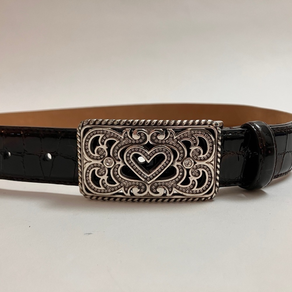 BRIGHTON leather belt - Picture 2 of 5